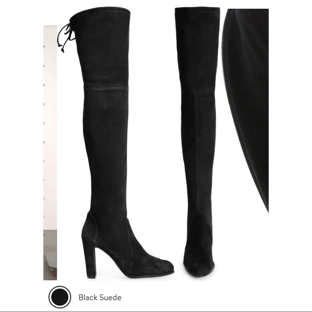 Stuart Weitzman over the knee heel boots LEDYLAND style